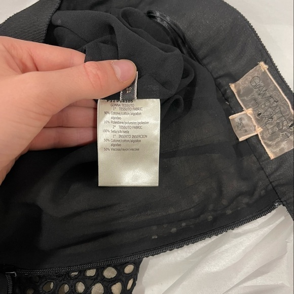 Giambattista Valli Lace Pencil Skirt Black Size 42 / Small - Picture 9 of 11